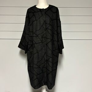 Eileen Fisher Peruvian Alpaca Blend Coat